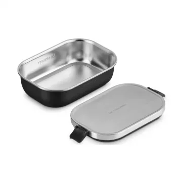 LE CREUSET lunchbox ON THE GO 900ml nero opaco