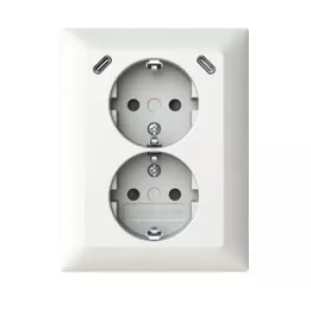 ABB 202EUJRB2USBC-914 presa doppia USB Safety+ 2x USB C 2TKA00006018