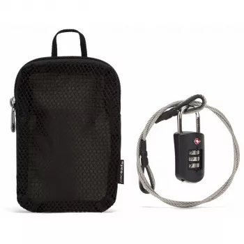Pacsafe Prosafe 1000 Lucchetto a combinazione con cavo in acciaio
