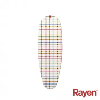 RAYEN Copertura per asse da stiro in tessuto Medium XXL Easyclip 150x55cm