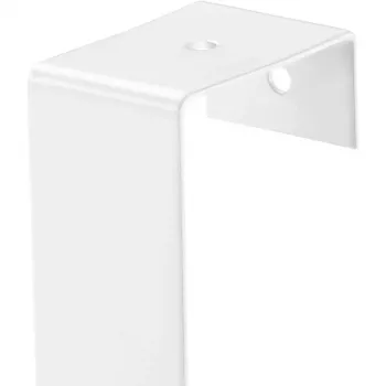 RAYEN Gancio da porta appendiabiti / 5 ganci / bianco
