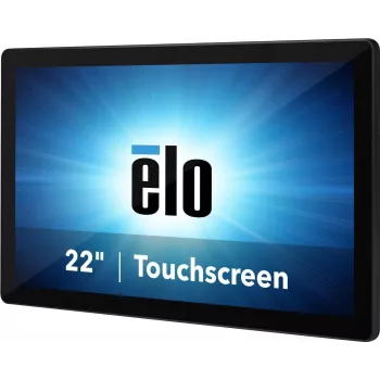 Elo Touch Solutions Elo I-Series 2.0 ESY22i3 - All-in-One (soluzione completa) - Core i3 8100T / 3,1 GHz - RAM 8 GB - SSD 128 GB - UHD Graphics 630 - GigE - WLAN: 802.11a/b/g/n/ac, Bluetooth 5.0 - Win 10 IoT Enterprise LTSC 64-bit - Monitor: LED 54,6 cm (21,5