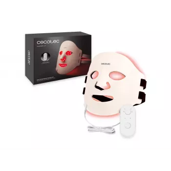 Cecotec Maschera viso LED | FaceCare LÜM | beige