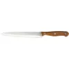 LAMART LT2080 Set portacoltelli in legno di acacia, 5 coltelli in acciaio inox