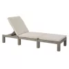 KETER lettino prendisole Jaipur con cuscino beige