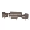 KETER set da giardino Salemo set 3 posti beige