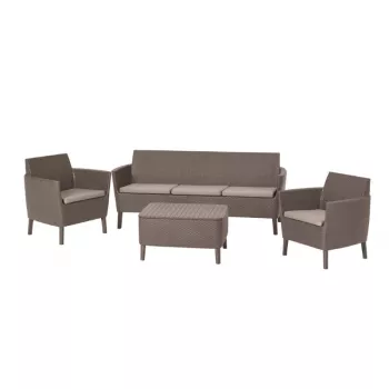 KETER set da giardino Salemo set 3 posti beige