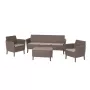 KETER set da giardino Salemo set 3 posti beige