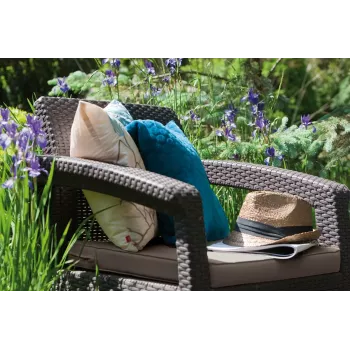 KETER sedie da giardino Corfu Duo Set beige