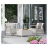 KETER set arredi da giardino Scandi Linea set da balcone grigio ghiaia/beige chiaro