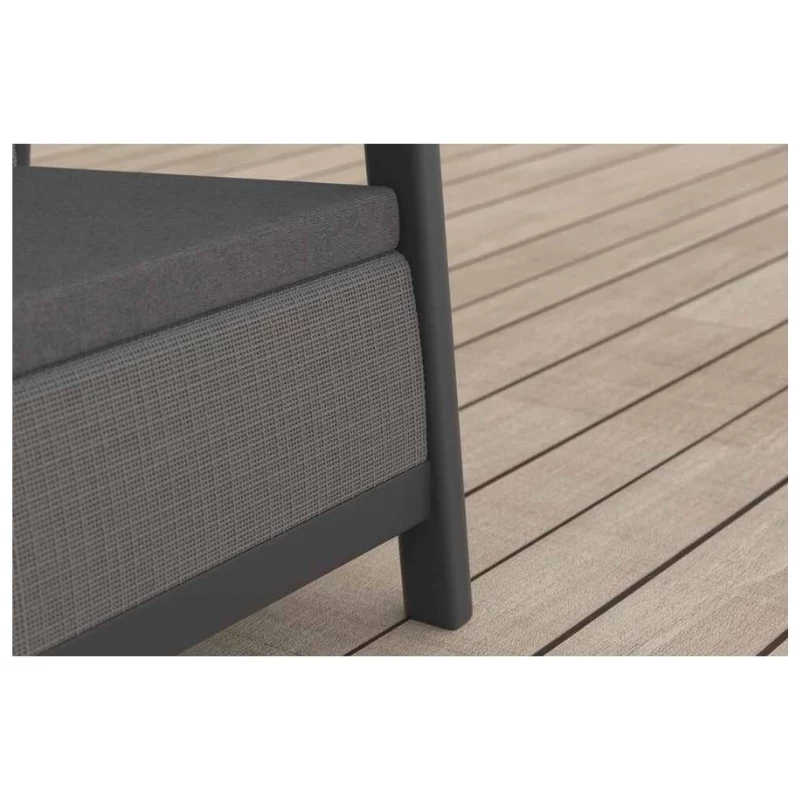 KETER divano da giardino tre posti Scandi Linea divano 3 posti grigio
