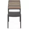 KETER sedia da giardino Deco Porto noce/grigio