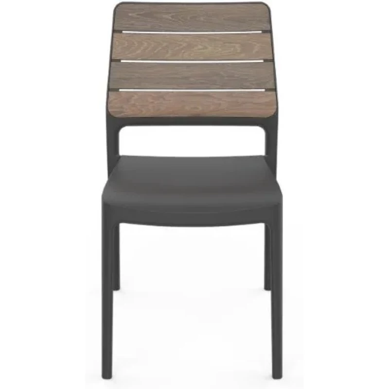 KETER sedia da giardino Deco Porto noce/grigio