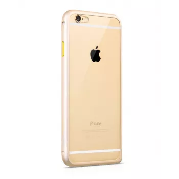Apple iPhone 6 / 6s Blade Series bumper in alluminio HI-T022 oro