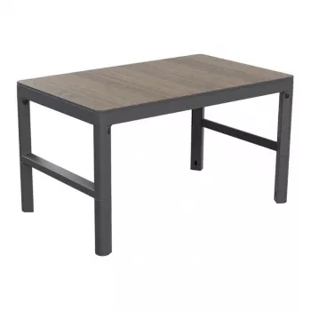 KETER tavolo da giardino Deco Lyon noce/grigio