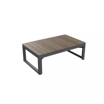KETER tavolo da giardino Deco Lyon noce/grigio