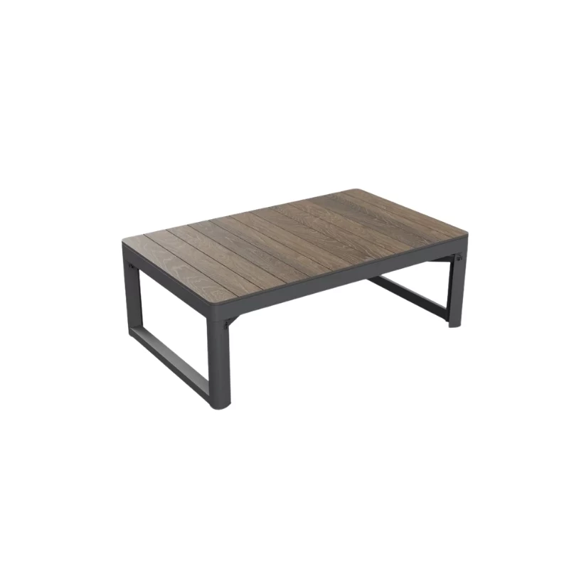 KETER tavolo da giardino Deco Lyon noce/grigio
