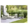 KETER set arredi da giardino Scandi Linea set 2 posti grigio ghiaia/verde salvia pietra