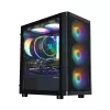 Zalman M4 SE Nero Case PC mATX Mini Tower con 6 ventole FRGB da 120mm