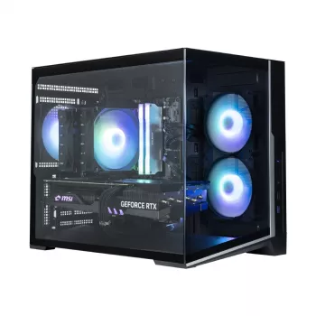Zalman D30 Nero Case PC mATX Mini Tower con 3 ventole ARGB da 120mm e pannello laterale in vetro temperato