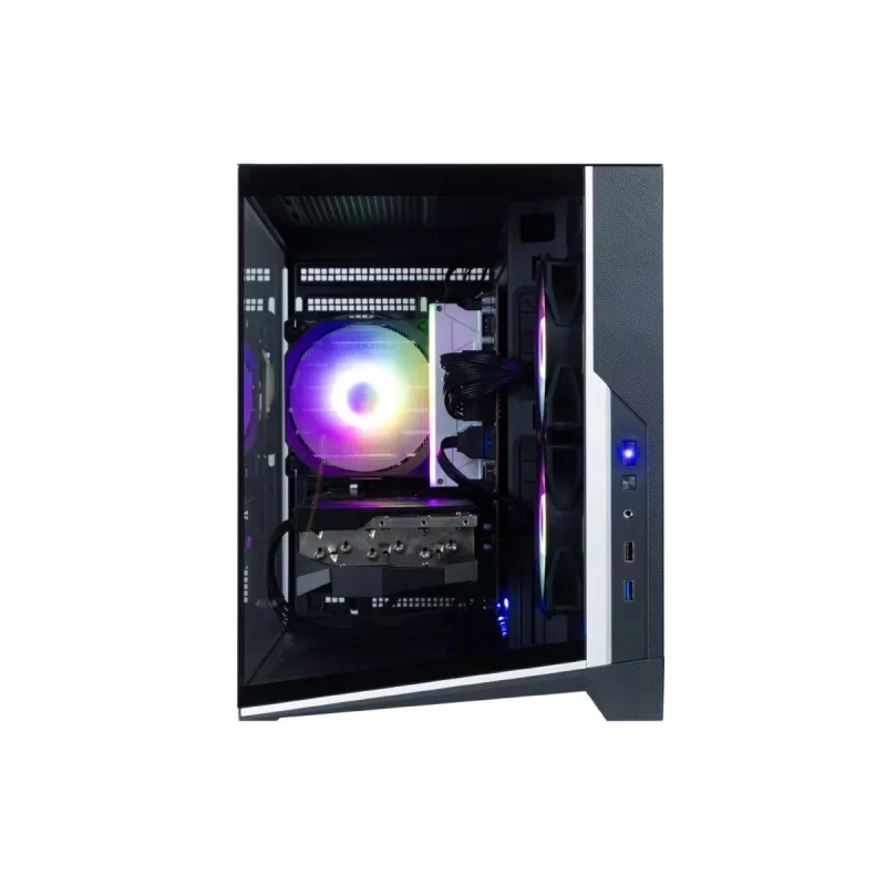 Zalman D30 Nero Case PC mATX Mini Tower con 3 ventole ARGB da 120mm e pannello laterale in vetro temperato