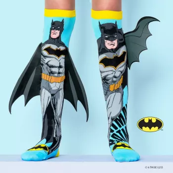 MADMIA Calze al ginocchio bambino DC Comics / Batman con ali 3D / MB001