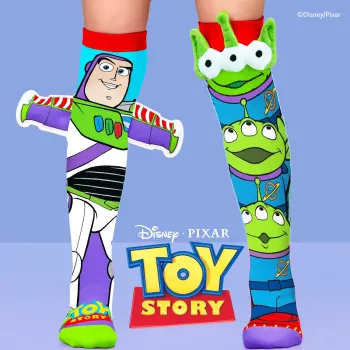 MADMIA Calze al ginocchio bambino Socks Toy Story Toystory Buzz Lightyear 3D / Md041