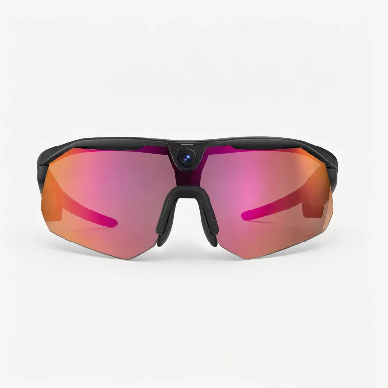 BleeqUp Ranger occhiali sportivi con fotocamera AI nero