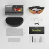 BleeqUp Ranger occhiali sportivi con fotocamera AI nero