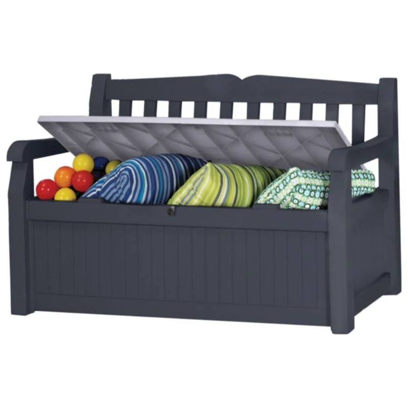 KETER panca contenitore Eden Garden Bench 265L grigio