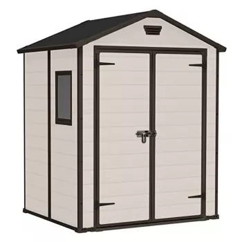KETER casetta da giardino Manor 6x5 DD beige