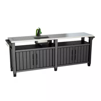 KETER Unity Chef tavolo grill 415 L grigio