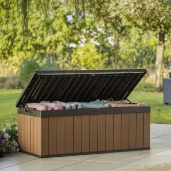 KETER scatola contenitore Darwin 380L marrone