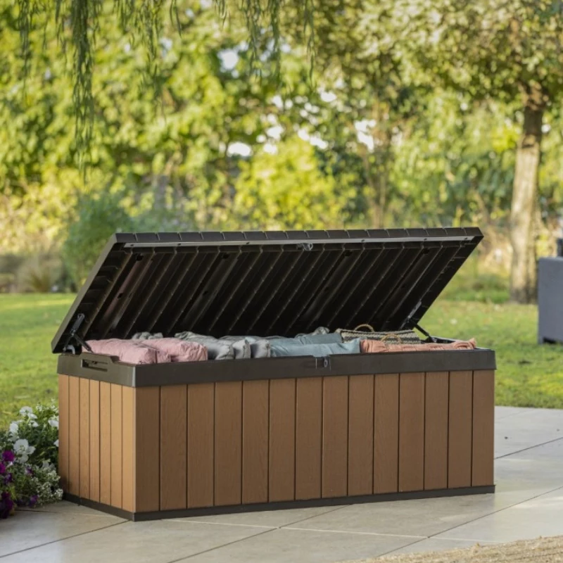 KETER scatola contenitore Darwin 380L marrone