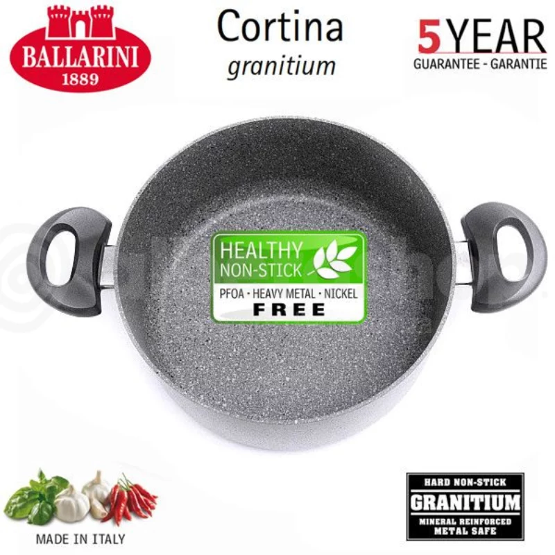 Brasiera BALLARINI Cortina Granitium Ø24cm/3mm