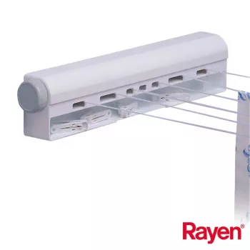 RAYEN Stendibiancheria retrattile 22m con 10 pz. mollette