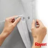 RAYEN Sacchetto portabiti M Premium grigio 60x135cm