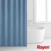 RAYEN Tenda da doccia 180x200cm blu, poliestere