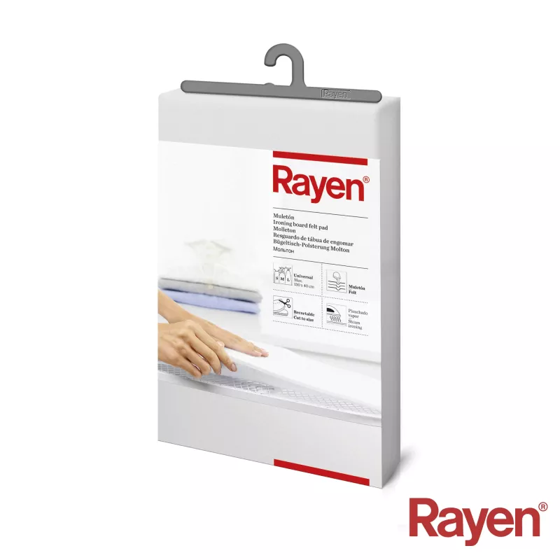RAYEN Imbottitura per asse da stiro 130x40cm