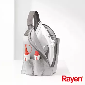 RAYEN Copertura per ferro da stiro/cotone metallizzato 30x20x15cm