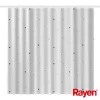RAYEN Tenda da doccia 180x200cm bianca, poliestere