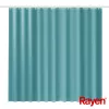 RAYEN Tenda da doccia 180x200cm azzurra, poliestere