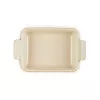 LE CREUSET Piastra rettangolare da forno Heritage in gres 19x14cm / 1,1L arancione