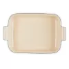 Le Creuset Piastra rettangolare da forno Heritage in gres 32x24cm / 4L nera
