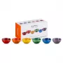 LE CREUSET Set da 6 ciotole in gres 330ml in vari colori