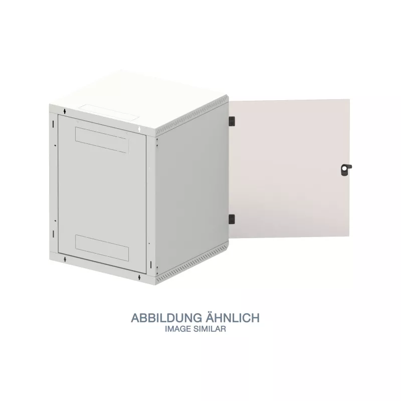 Triton RBA-18-AS6-CAX-A1 Armadio a parete 19 pollici 18U, 600x595mm, monoblocco, grigio