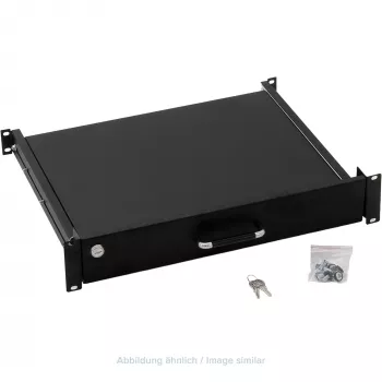 TRITON RAB-UP-X29-A1 mensola rack estraibile per tastiera e mouse 19