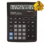REBELL RE-BDC412 BX calcolatrice da tavolo 12 cifre doppia alimentazione nero