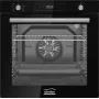 Simfer BI-81608P forno da incasso pirolitico, 80 L, 10 funzioni, controllo elettronico touch, classe di efficienza energetica A, nero