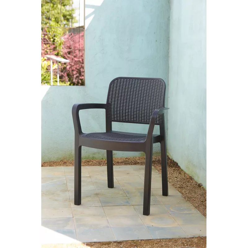 KETER sedia da giardino Samanna beige